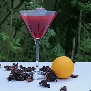 cocktail bissap pamplemousse