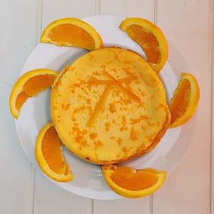 Cheesecake à l’orange
